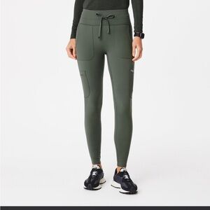 Women's Olive Green scrub leggings